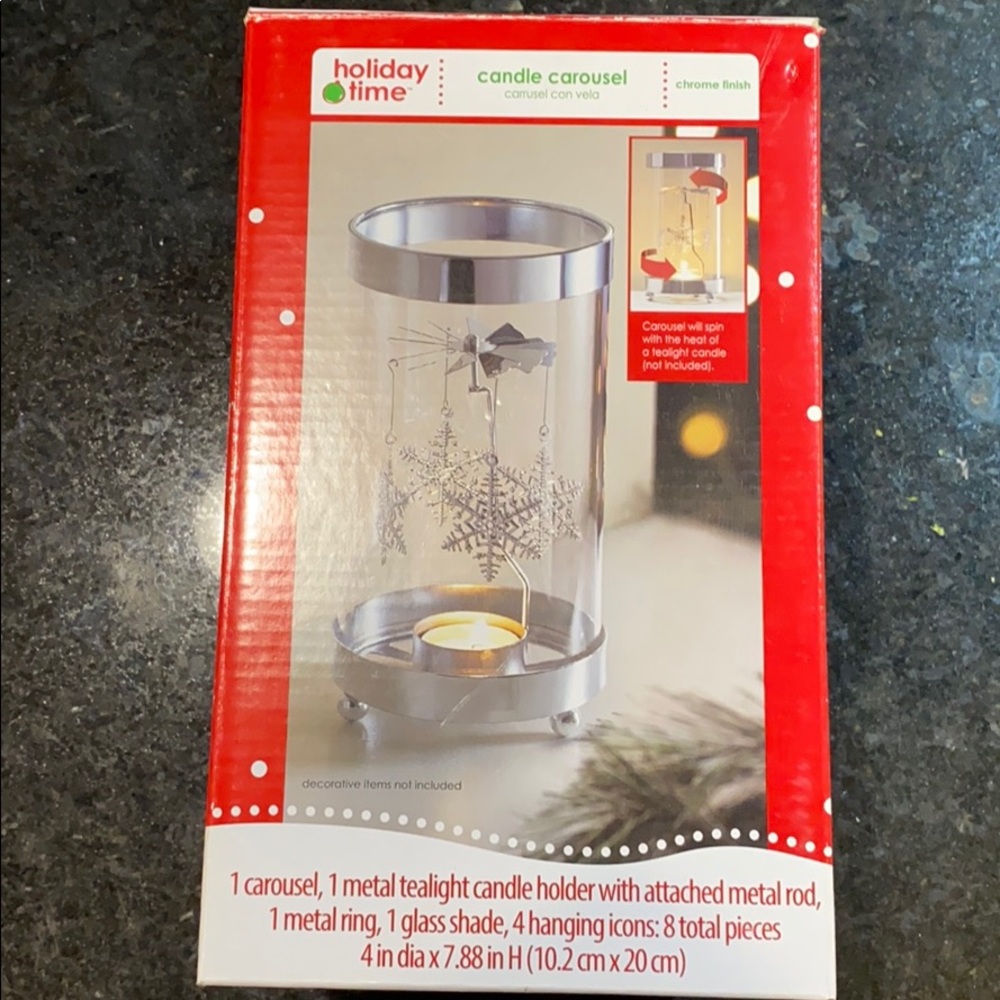Christmas candle carousel